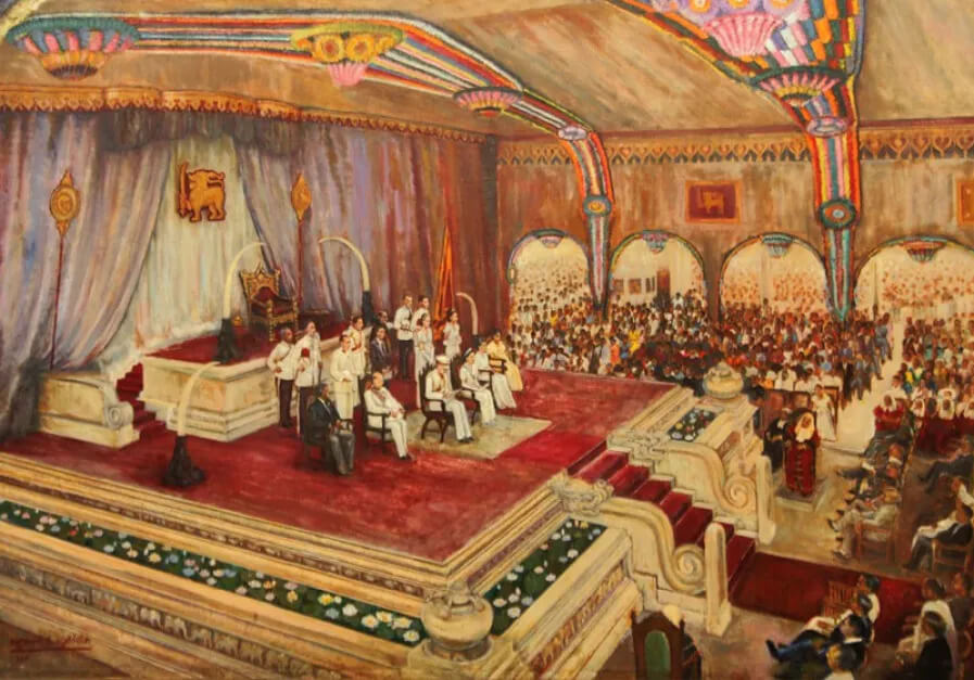 සිලෝන් නිදහස ප්‍රකාශ කරයි.